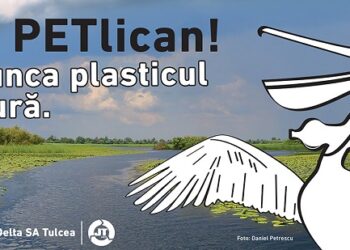 „PETlican”, un nou proiect pentru combaterea poluării Deltei Dunării