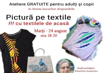 Atelier GRATUIT de Brățări din mărgeluțe colorate la Târgul de Artă și Antichități