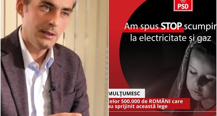 Lungoci (PSD): Partidul Social Democrat a adus în Parlament 500.000 de semnături în favoarea plafonării și le-a depus în plen