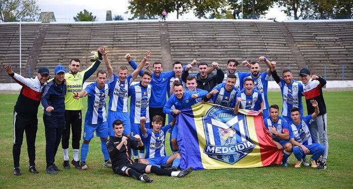 Opt victorii consecutive pentru CS Medgidia