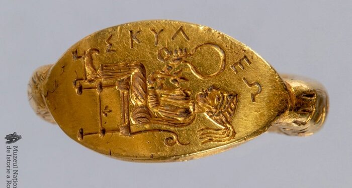 Pecetea de aur a Regelui SKYLES de la Vadu