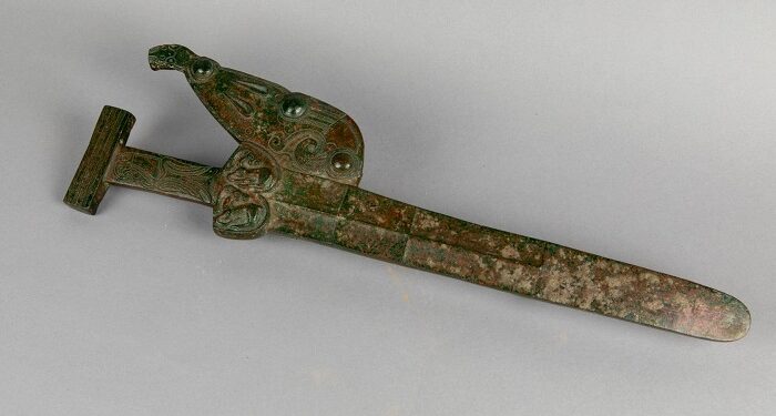 Spada ceremonială akinakes (tip Kelermes) de la Medgidia