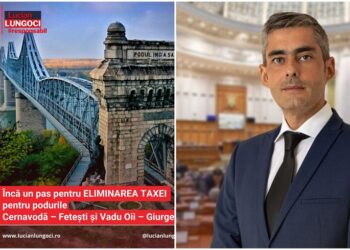 Lungoci (PSD): Încă un pas pentru eliminarea taxei pentru podurile Cernavodă – Fetești și Vadu Oii – Giurgeni