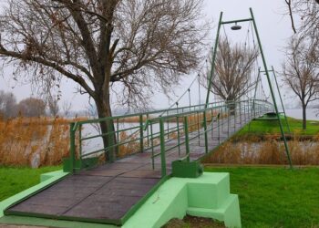 A dat Dumnezeu! Podețele din parcul Tăbăcărie au fost reabilitate