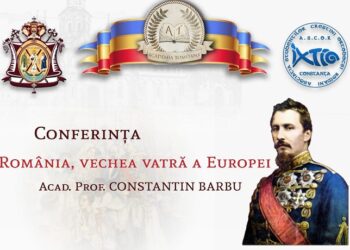 Academicianul Constantin Barbu conferențiază la Constanța despre „România, vechea vatră a Europei”