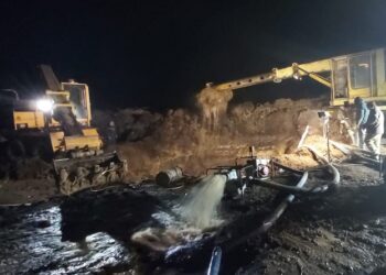 Avaria RAJA se prelungește. Năvodari și Cumpăna au apa oprită total. Constanța, presiune scăzută în mai multe cartiere