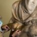 Defecte dezvăluite în marmura sculpturii „Bandini Pieta” a lui Michelangelo