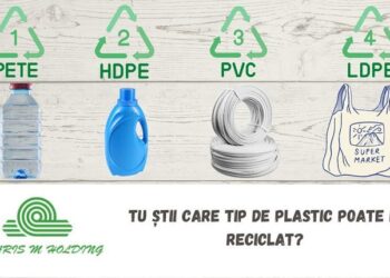 POLARIS: Sortăm deșeurile din plastic pe categorii și culori. Ce reprezintă simbolurile de pe recipientele din plastic?