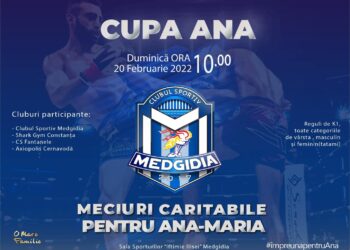 Acțiune caritabilă organizată de CS Medgidia: “Împreună pentru Ana-Maria!”