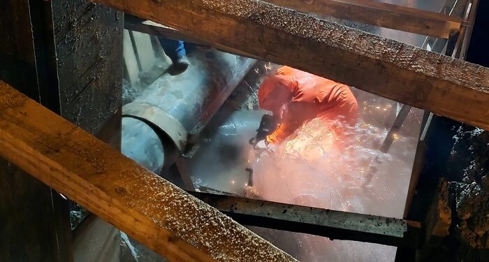 Avaria RAJA de la intersecția bulevardelor Tomis cu Alexandru Lăpușneanu a luat sfârșit