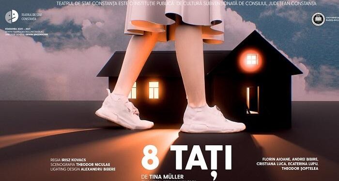 Teatrul de Stat Constanța a programat în weekend-ul care urmează spectacolul „8 TAȚI” de Tina Müller