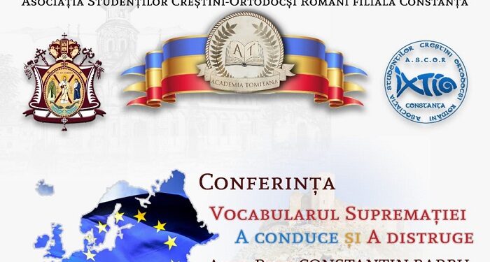 Conferința „Vocabularul supremației a conduce și a distruge” și lansare de carte la Arhiepiscopia Tomisului