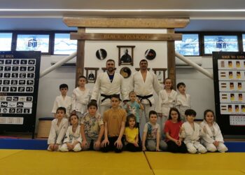 Copiii ucraineni învață judo la CS Pantheon