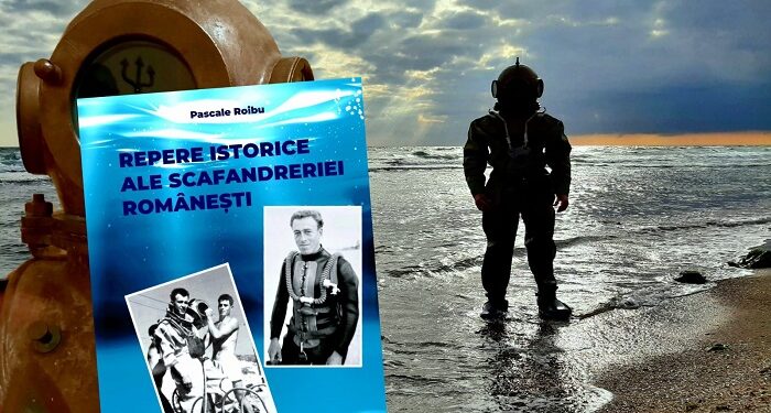 Scafandrul militar Pascale Roibu lansează cartea ”Repere istorice ale scafandreriei românești”