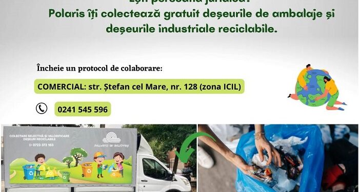 Polaris M Holding: Pune fiecare deșeu la locul lui! Alege să protejezi mediul!
