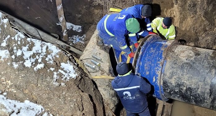 RAJA: Abonații de pe bulevardul Aurel Vlaicu vor avea apă la robinete în jurul orei 11.00