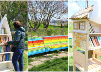 Cărțile te fac NEprost. Citește și donează cărți în Țara Piticilor din Parcul Tăbăcărie