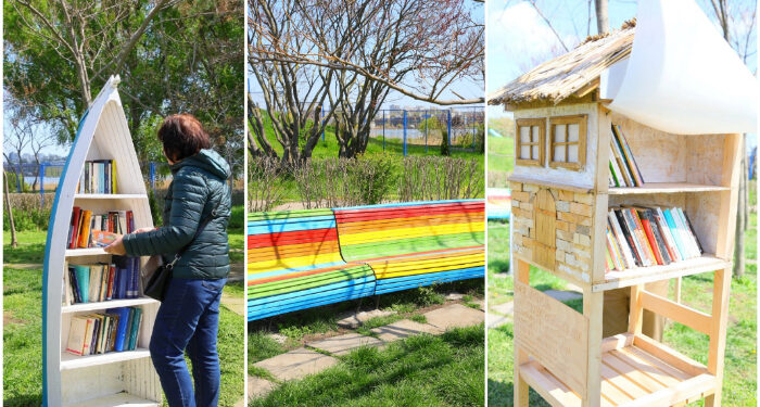 Cărțile te fac NEprost. Citește și donează cărți în Țara Piticilor din Parcul Tăbăcărie