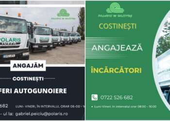Polaris M Holding – COSTINEȘTI angajează ȘOFERI Autogunoiere și ÎNCĂRCĂTORI