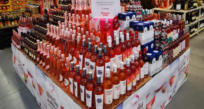 Marele Târg de vinuri roze de la Auchan dă startul verii