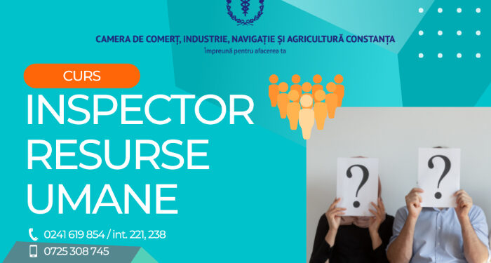 Curs de perfecţionare Inspector / Referent resurse umane la Camera de Comerț