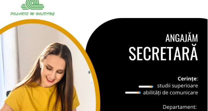 Polaris M Holding Constanța angajează SECRETARĂ