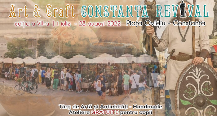 Începe Târgul de Artă și Antichități „Art & Craft Constanța Revival” 2022