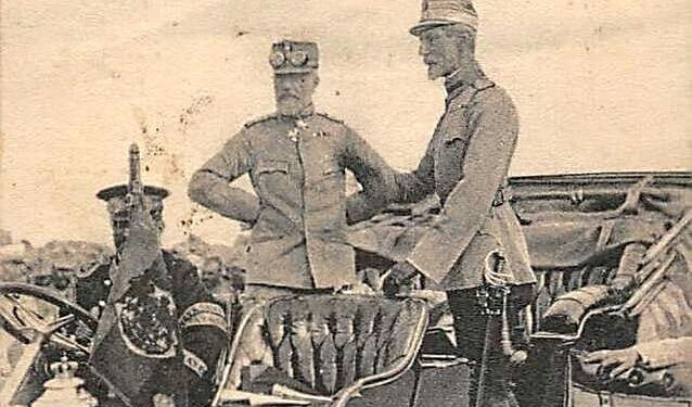 Anexarea Cadrilaterului. Regele Carol I și generalul Averescu, suprinși pe câmpul de luptă