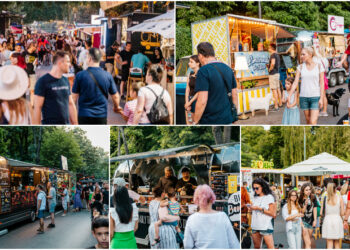 A început Festival du Bonheur, cel mai apetisant festival culinar de street food