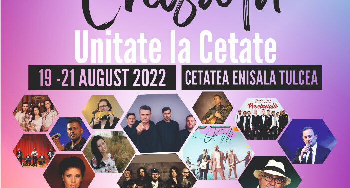 Festivalul „Unitate la cetate“: Vunk, Cargo și Voltaj, pe scena de la poalele Cetății Enisala
