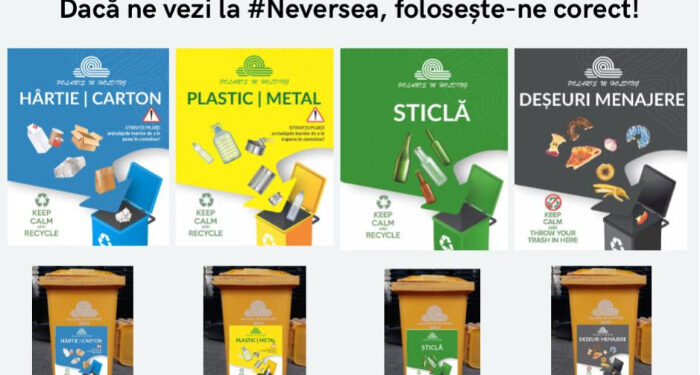 Polaris M Holding îndeamnă fanii NEVERSEA să arunce corect ambalajele la coș
