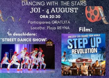 „Dancing with the stars”, în această seară, pe plaja Reyna din Faleză Nord