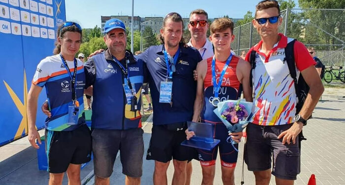 CTSport: Constănțeanul Carol Popa, medalie de argint la Cupa Europeană de Triatlon