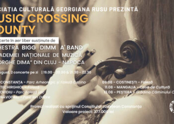 „Music Crossing County” – 14 concerte în Constanța, Costinești, Techirghiol, Mangalia, Ovidiu, Peștera, Năvodari