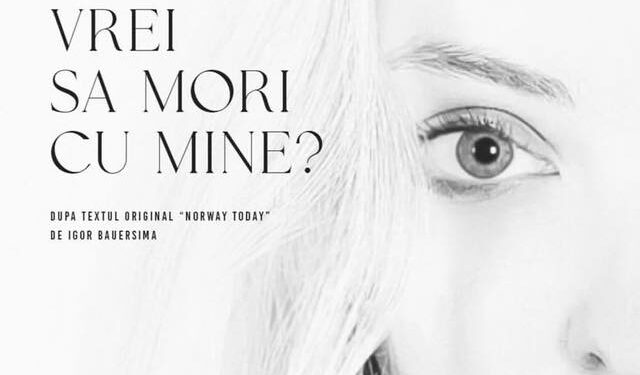 VREI SĂ MORI CU MINE?, teatru imprevizibil, cu o poveste plină de suspans la “Seri de Teatru și Muzică la Pontul Euxin”