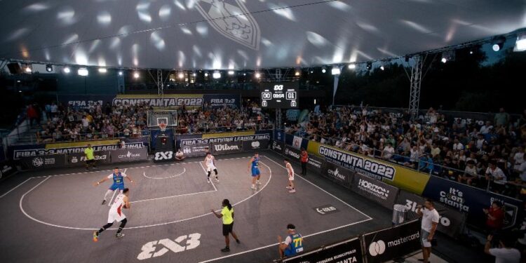 România-Israel, azi, sferturile de finală FIBA 3×3 Nations League Final, pe arena de la City Park Mall Constanța