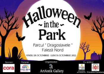 „Halloween In The Park”: Petreceri HALLOWEEN pentru copii în parcul Dragoslavele din faleză Nord
