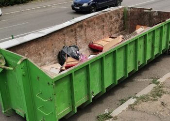 Containerele pentru deșeuri voluminoase amplasate de POLARIS în Palazu Mare și Tomis Plus