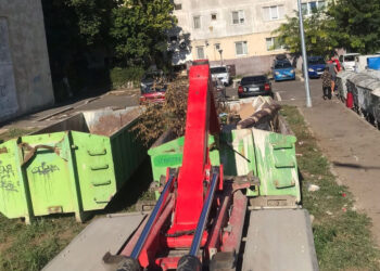 Unde sunt containerele speciale pentru deșeuri voluminoase amplasate de POLARIS