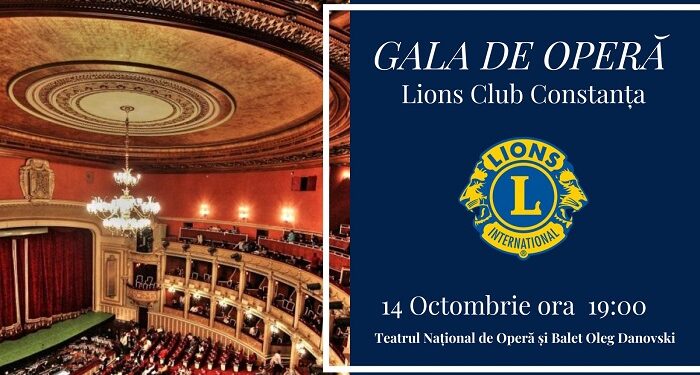 ARTĂ ȘI CARITATE. Lions Club Constanța aniversează 30 de ani de activitate!