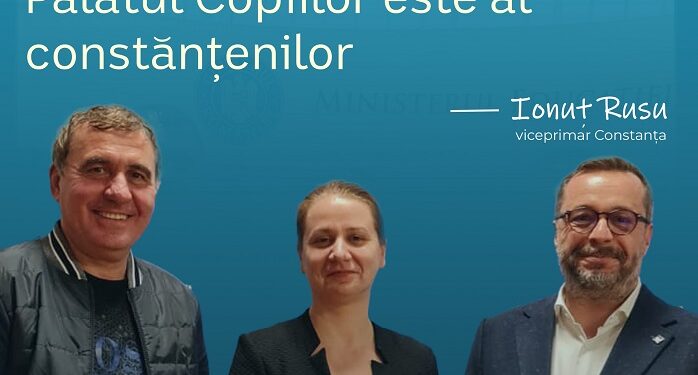 Ionuț Rusu, viceprimar Constanța: Palatul Copiilor este, acum, al constănțenilor!