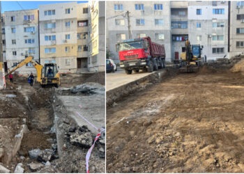 Ovidiu: Rețea nouă de apă, canalizare și parcare pentru zona blocurilor OV
