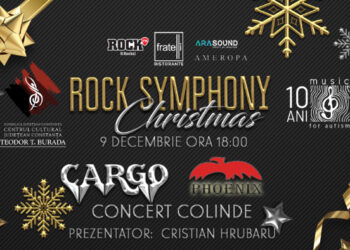 Concert caritabil CARGO și PHOENIX, Rock Symphony Christmas, la Constanța