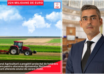 Lungoci (PSD): Fermierii primesc la timp sumele cuvenite astfel încât să poată pregăti culturile pentru noul an agricol