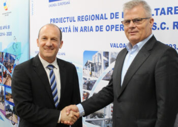 Reuven Azar, ambasadorul Israelului în România, a vizitat compania de apă RAJA SA Constanța
