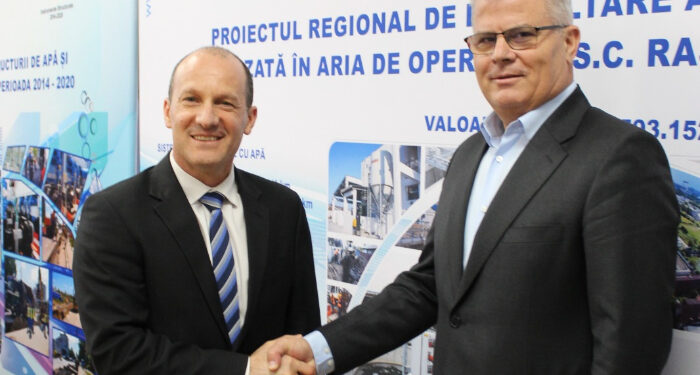 Reuven Azar, ambasadorul Israelului în România, a vizitat compania de apă RAJA SA Constanța