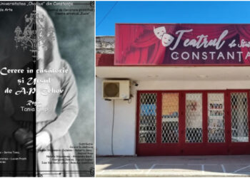 Teatru studențesc pe scena sălii Studio a Teatrului de Stat Constanța: Cerere în căsătorie și Ursul