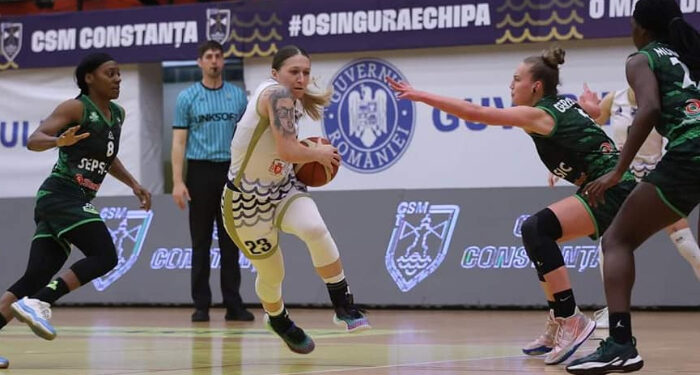 CTSport: Baschetbalistele CSM Constanța, învinse, dar rămân pe podium