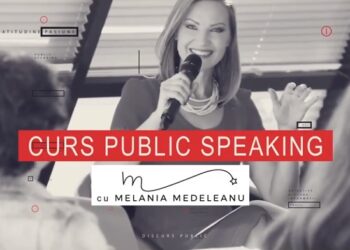 Curs “Public Speaking” susținut LIVE la Constanta de Melania Medeleanu