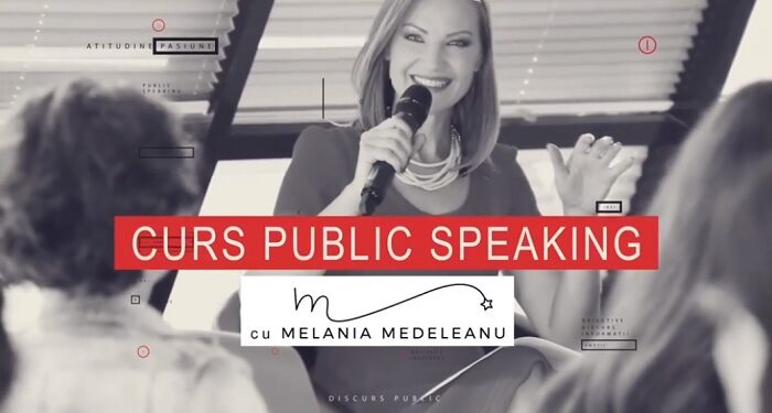 Curs “Public Speaking” susținut LIVE la Constanta de Melania Medeleanu
